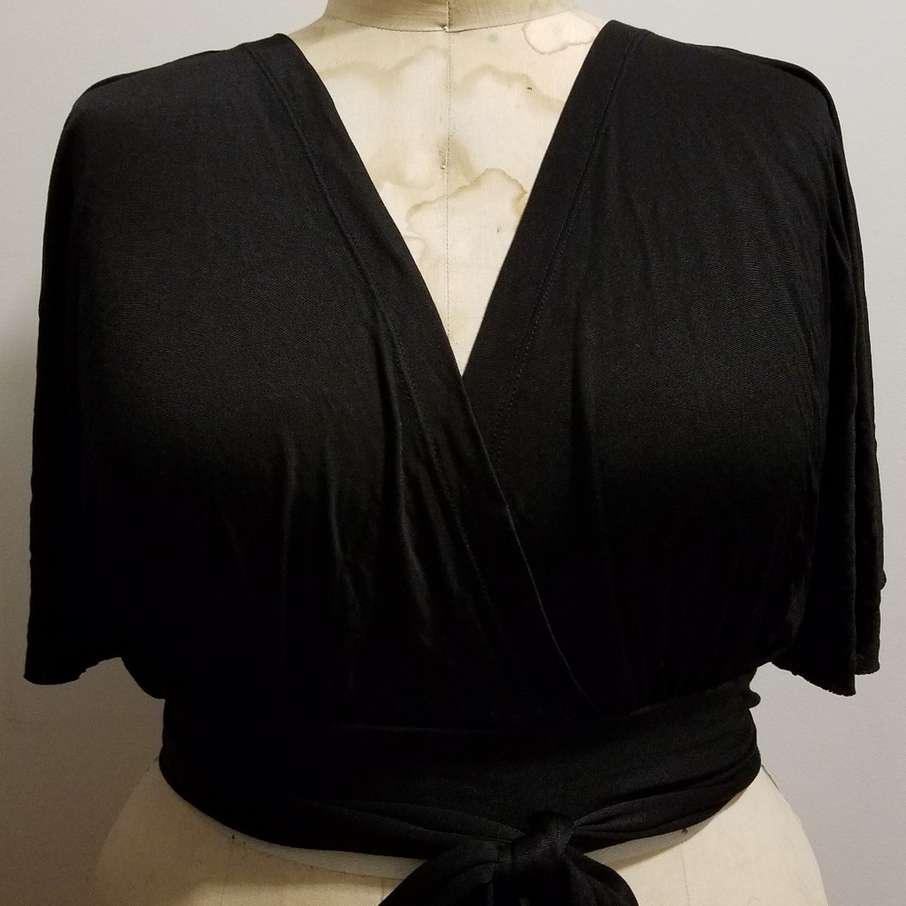 Wrap Crop Top 2x
